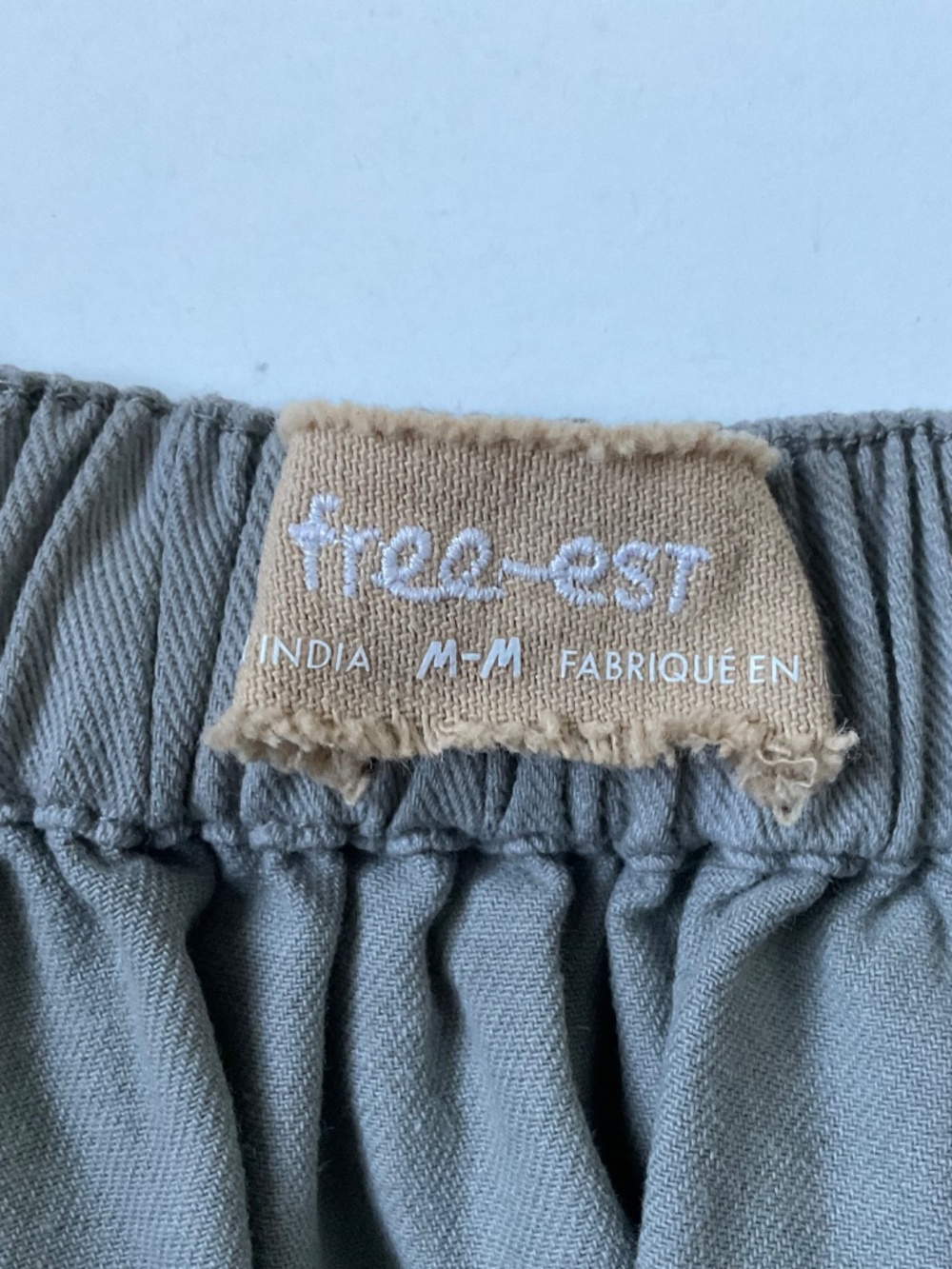 Free People Free-Est Draped Midi Skirt Sz M Gray Effortless Lagenlook Mori Girl - Picture 4 of 11